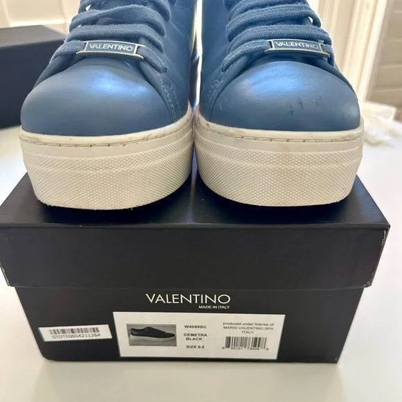 Valentino Fashion Sneakers in Blue - Size 9.5 - Picture 6 of 12